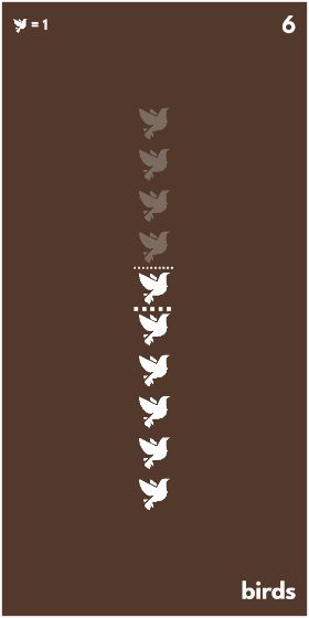 6 birds