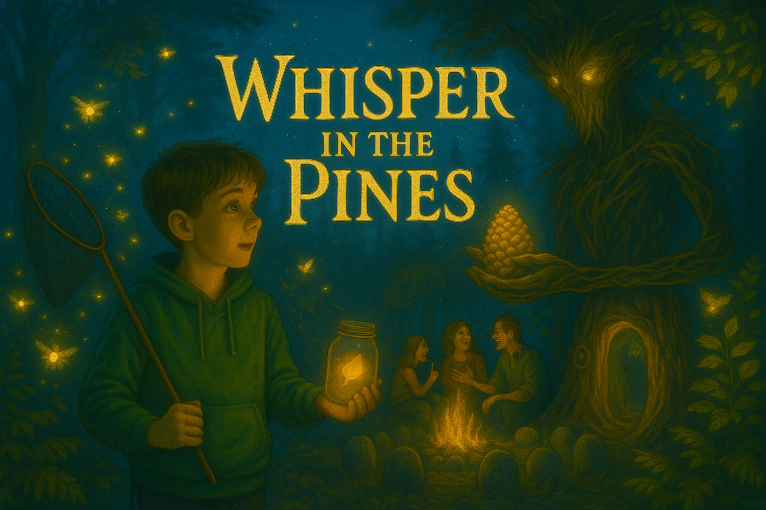 Whisper in the Pines - Fractions of Wholes artwork
