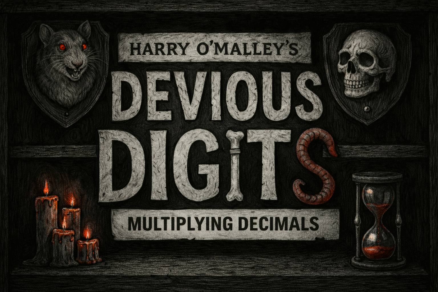 Devious Digits - Multiplying Decimals artwork